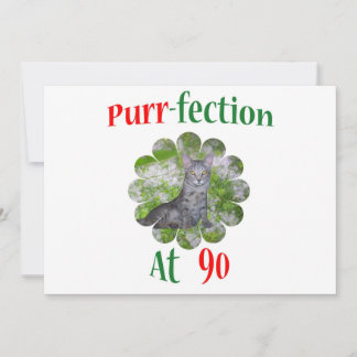 90 Purr-fecção