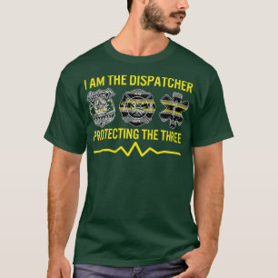 911 Camisa Do Expedidor I Am The Dispatcher Protec