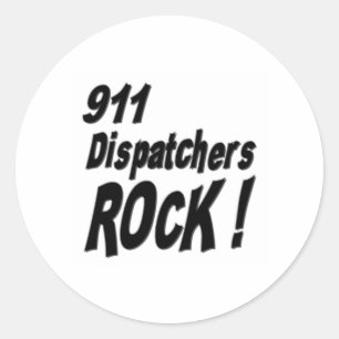 911 Dispatchers Rock! Adesivo