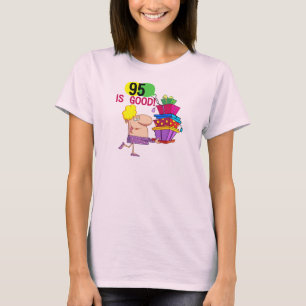 95 são bons camiseta e presentes do aniversário