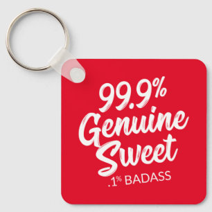 99,9% de Chaveiro de Badass Genuine Sweet 0,1%