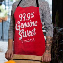 99,9% Genuine Sweet 0,1% Badass Apron