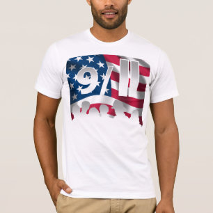 9/11 de camisa comemorativa