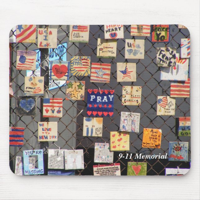 9-11 Mousepad memorável (Frente)