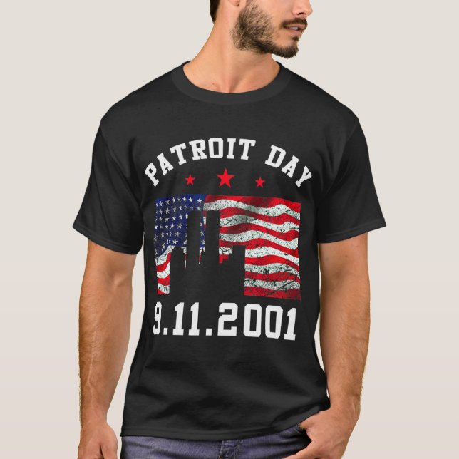 9-11 T-Shirt Patriot Day (Frente)