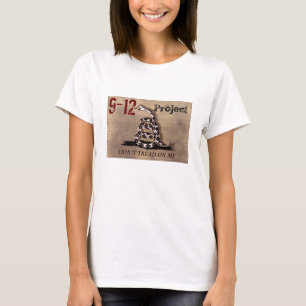 9-12 não pise em mim o t-shirt