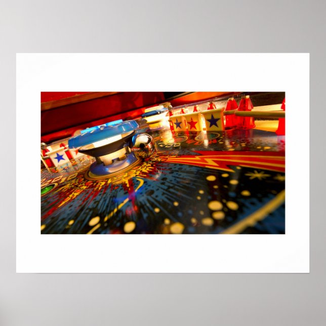 9 Ball Zap! Poster de pinball (Frente)