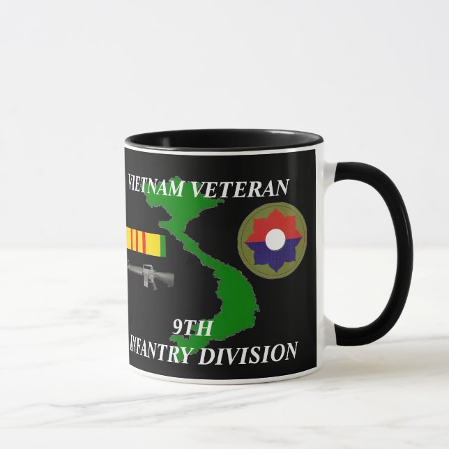 9o Canecas de café do veterano de Vietnam da (Direita)