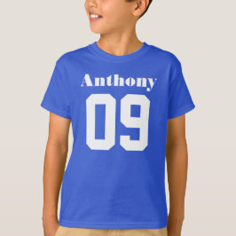 9o Nome feito sob encomenda da camisa | do