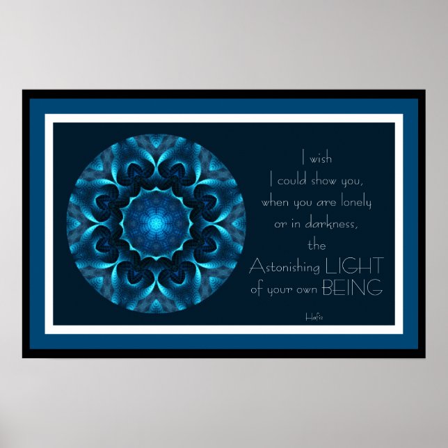 A001.Luz impressionante - Impressão de enquadramen (Frente)