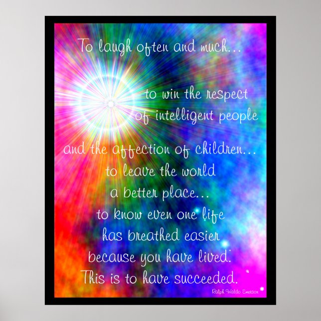 A001.Rir Muitas Vezes. - Impressão Frameable.1 (Frente)