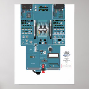 A320 abaixam o poster traseiro do painel