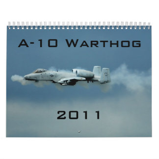 A-10 Calendário de Warthog