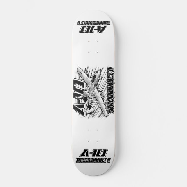 A-10 Thunderbolt II skateboard (Frente)