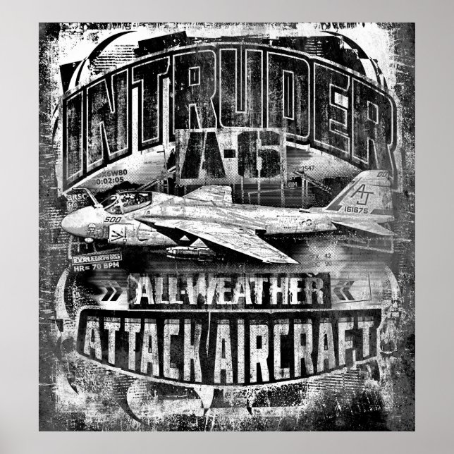 A-6 Intruso Poster Poster (Frente)