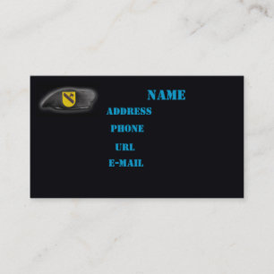 a ?a cavalaria areja o cartão de visita do nam de