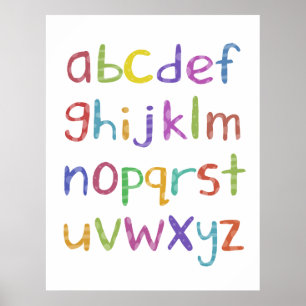 A a Z - impressão do poster