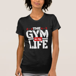 A academia é minha vida Camiseta
