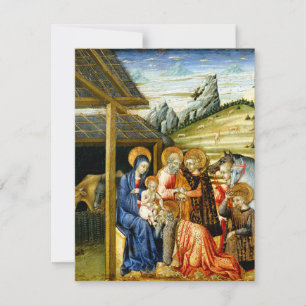 A Adoração do Magi por Giovanni di Paolo