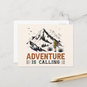 A Adventure Está Chamando Cartões postais