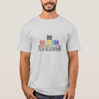 A AGENDA DO GAY T-SHIRT