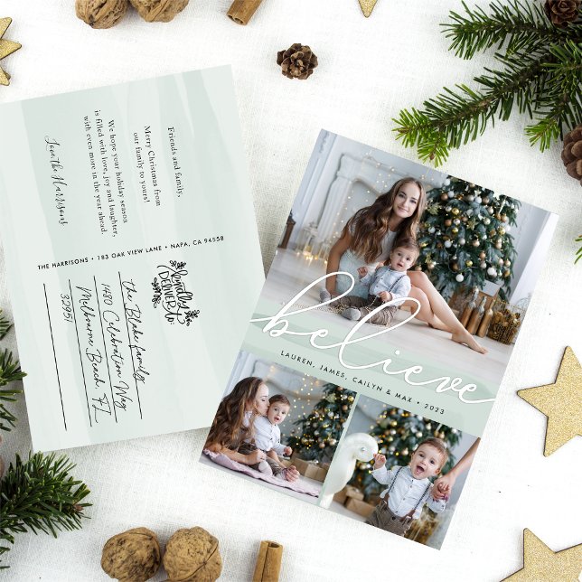 A aguarela deseja l cartão da foto do feriado (Criador carregado)