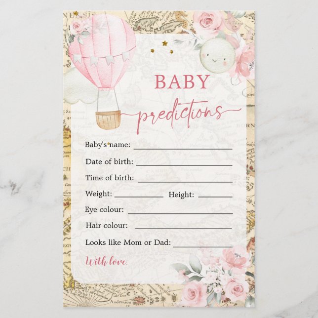 A Air Balloon não é uma maravilhosa predição de be (Frente)