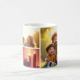 A amizade nos torna mais fortes. Caneca de Café