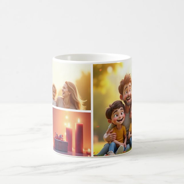 A amizade nos torna mais fortes. Caneca de Café (Centro)