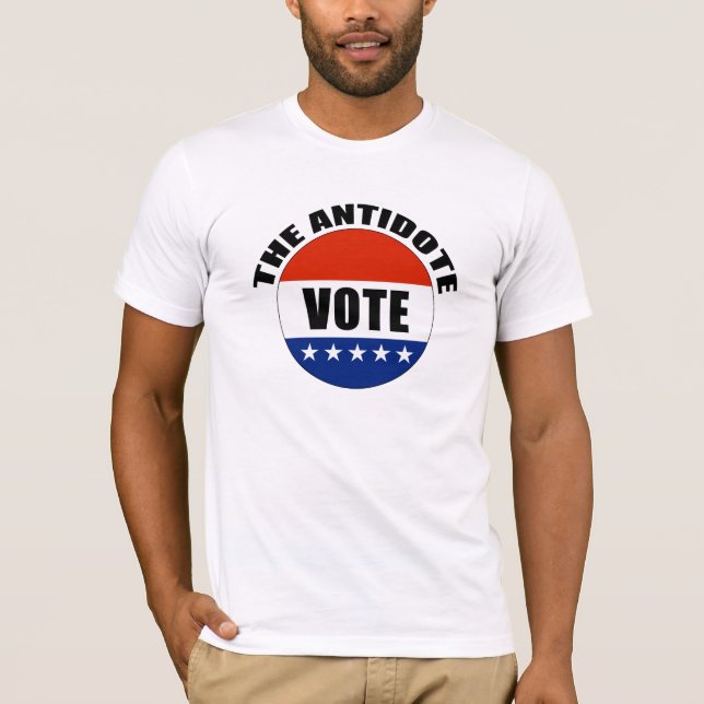 A ANTÍDOTO - Camiseta VOTE (Frente)