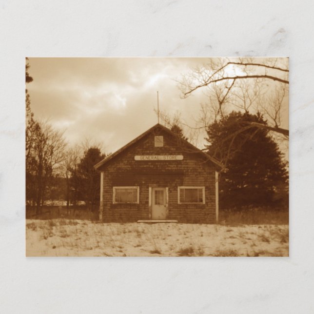 A Antiga Loja Geral - Cartão Postal (Frente)