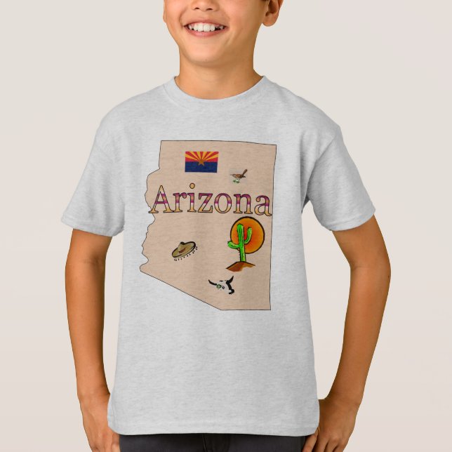 A arizona caçoa o t-shirt (Frente)