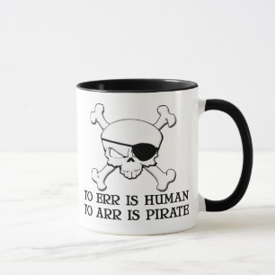 A Arr é a caneca do pirata