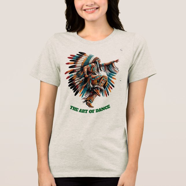 a arte da camiseta de dança (Frente)