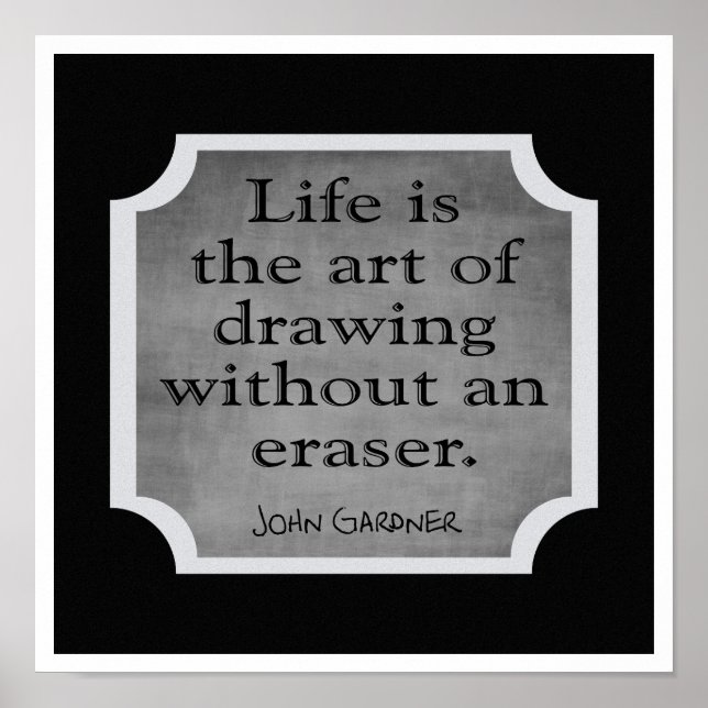 A arte da vida — Impressão de arte (Frente)