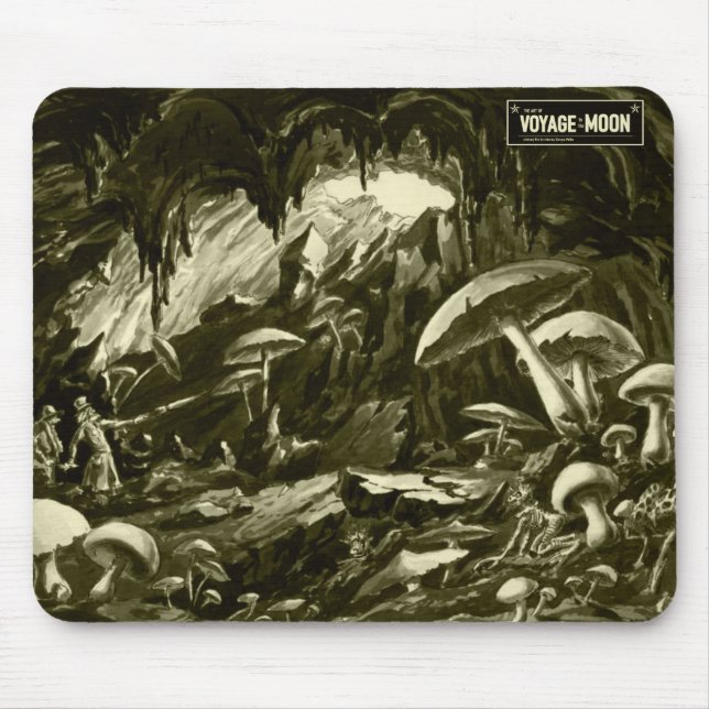 A Arte de *Viagem para o Mousepad da Lua* (Frente)