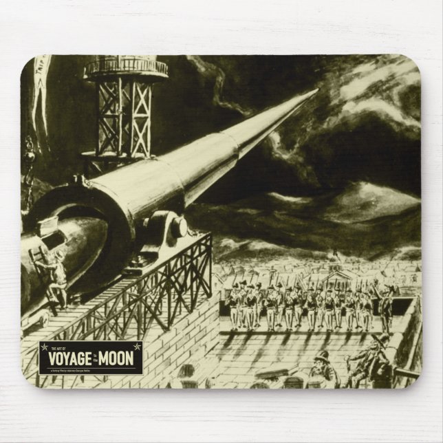 A Arte de *Viagem para o Mousepad da Lua* (Frente)