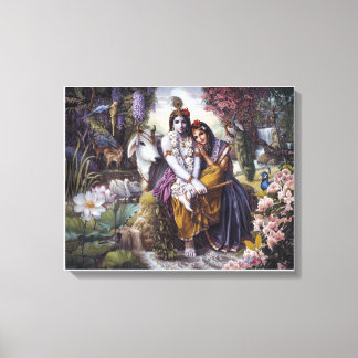 A arte divina adorável da Canvas Casal