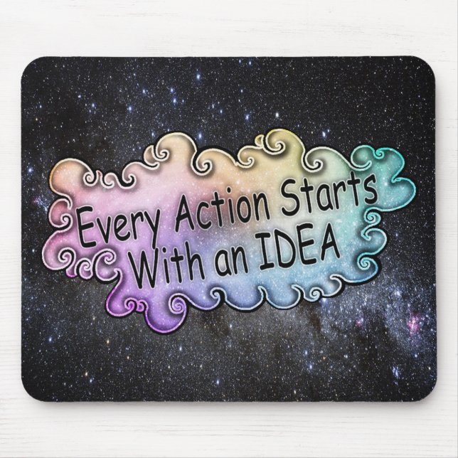 A Arte é a Vida Mouse Pad (Frente)