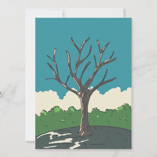 A Árvore Antiga (Frente)