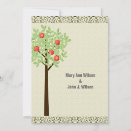 A árvore da Apple lança convites para aniversário 