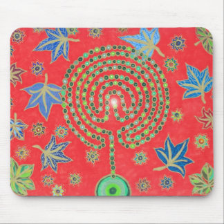 A árvore de vida labiríntica Mousepad