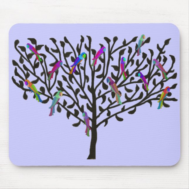 A árvore Mousepad do papagaio (Frente)