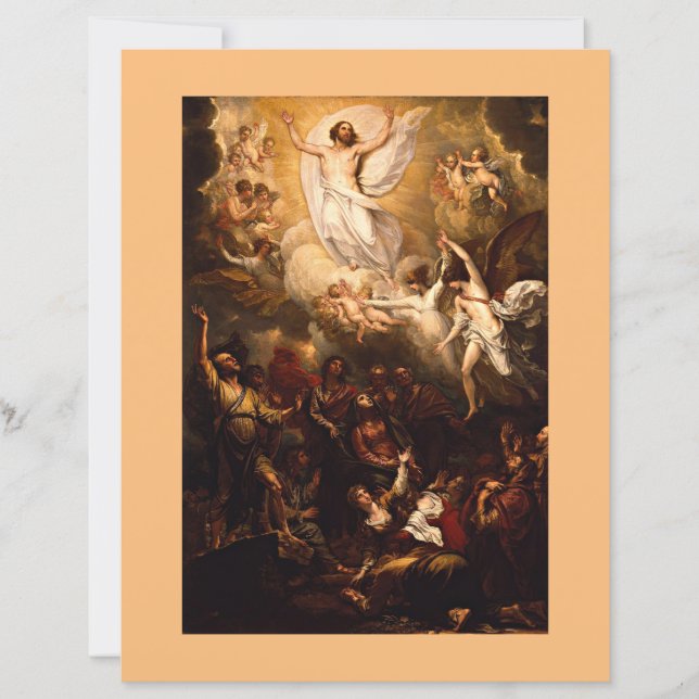 A Ascensão de Benjamin West (Frente)