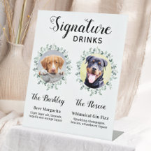 A Assinatura Pet Wedding Dog Bebe Foto Personaliza