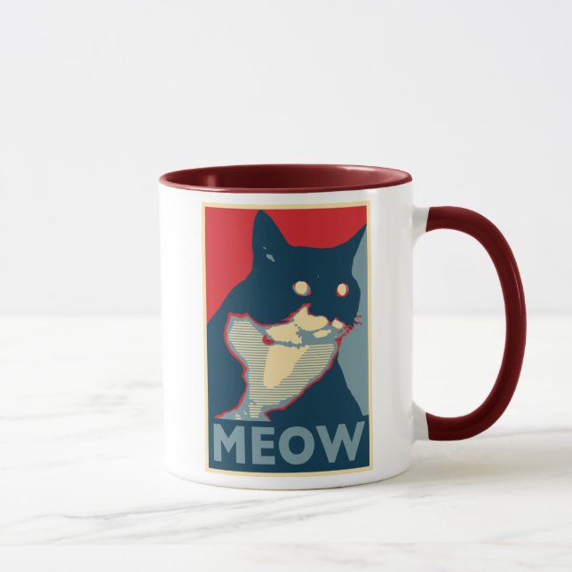 A audácia da caneca do Meow (Direita)
