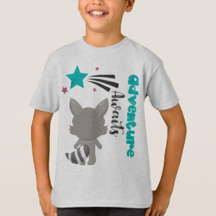 A Aventura Aguarda Camisa T De Conforto Sem PontaS