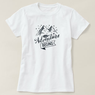 A Aventura Começa A Camiseta
