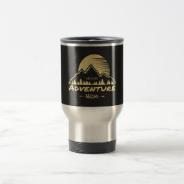 A Aventura Começa A Caneca de viagem