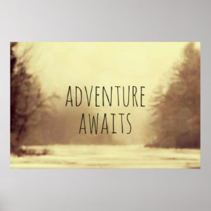 A aventura espera o poster II